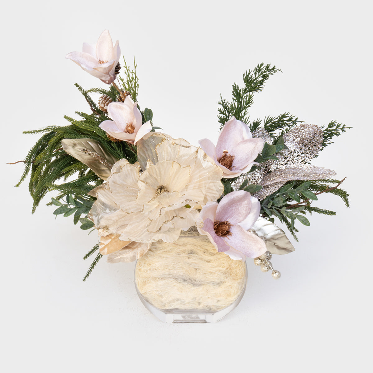 Champagne Elegance Centerpiece