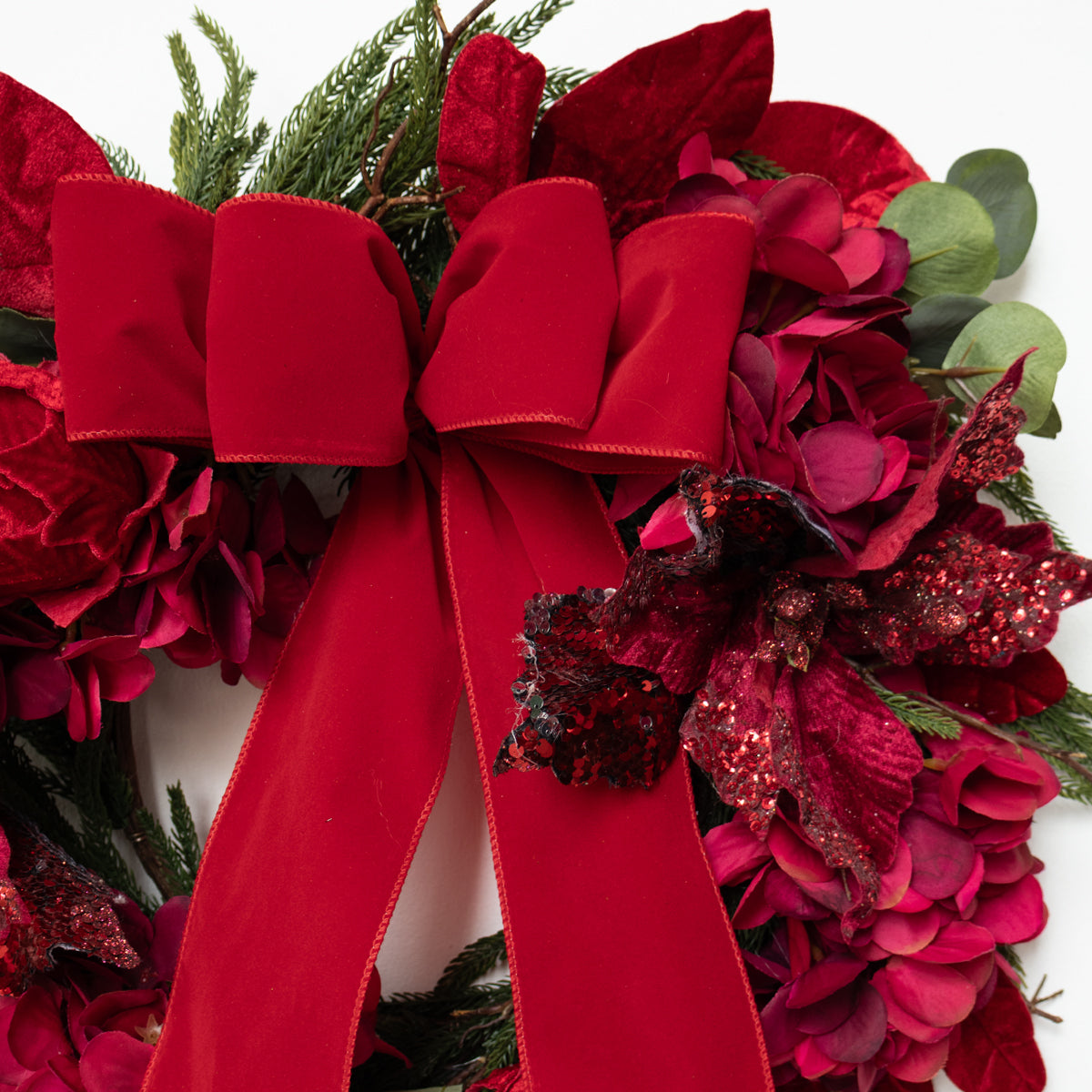 Red Reverie Wreath