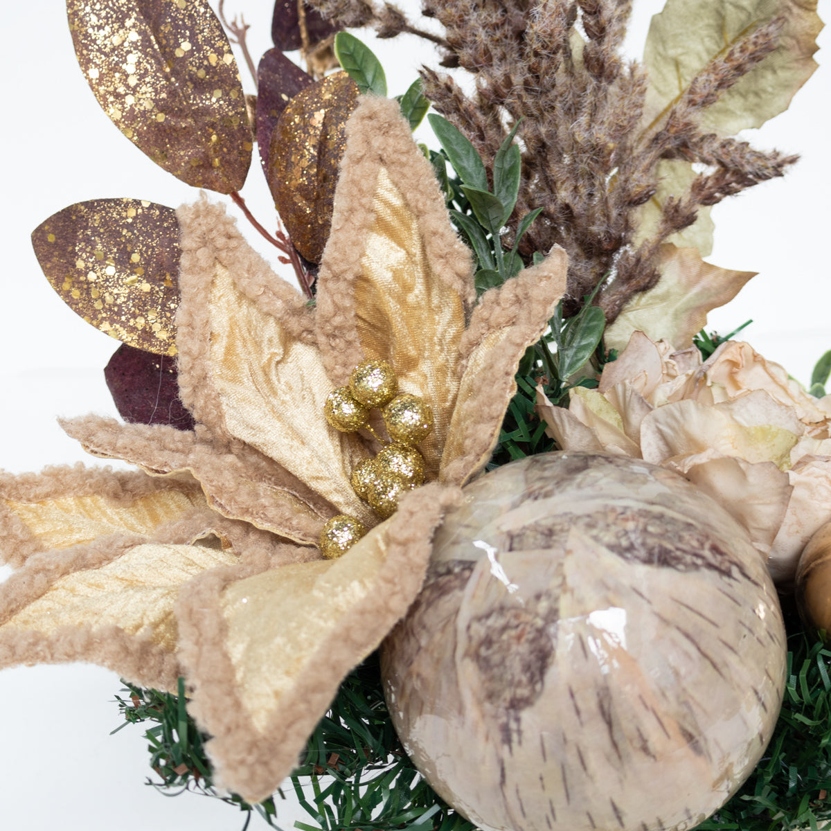 Vintage Evergreen Centerpiece