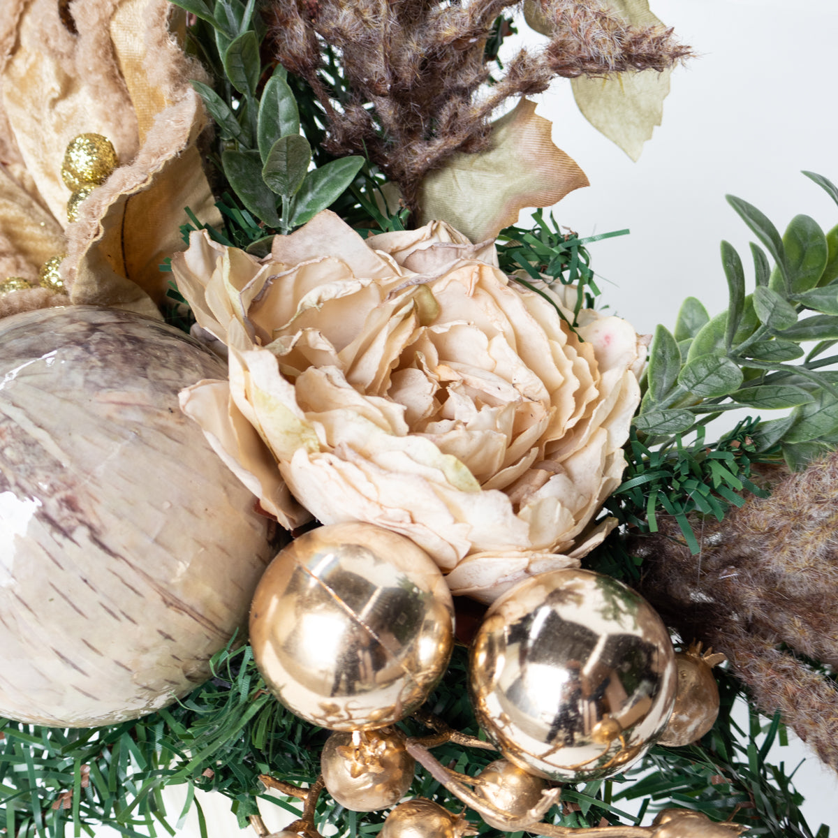 Vintage Evergreen Centerpiece