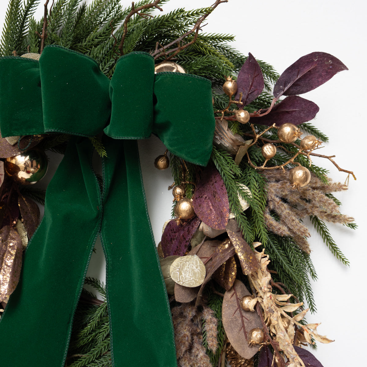 Vintage Evergreen Wreath