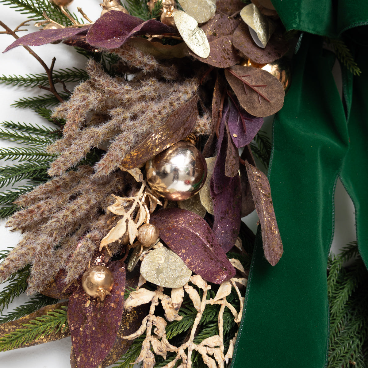 Vintage Evergreen Wreath
