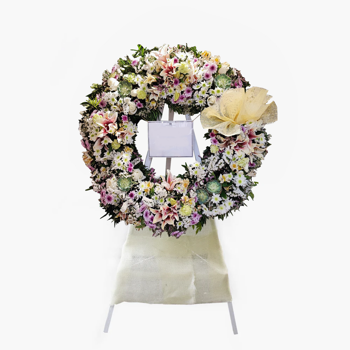 Sweet Life Standing Wreath (Not Available for Mother's Day Week)