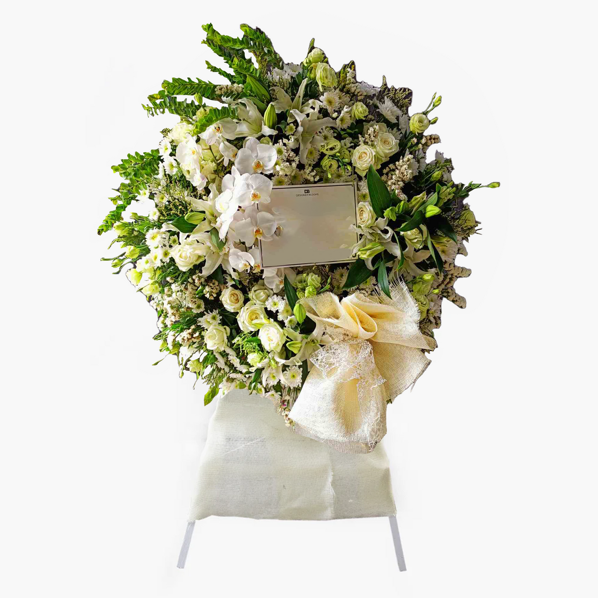 Elegant Standing Wreath (Not Available for Mother's Day Week)