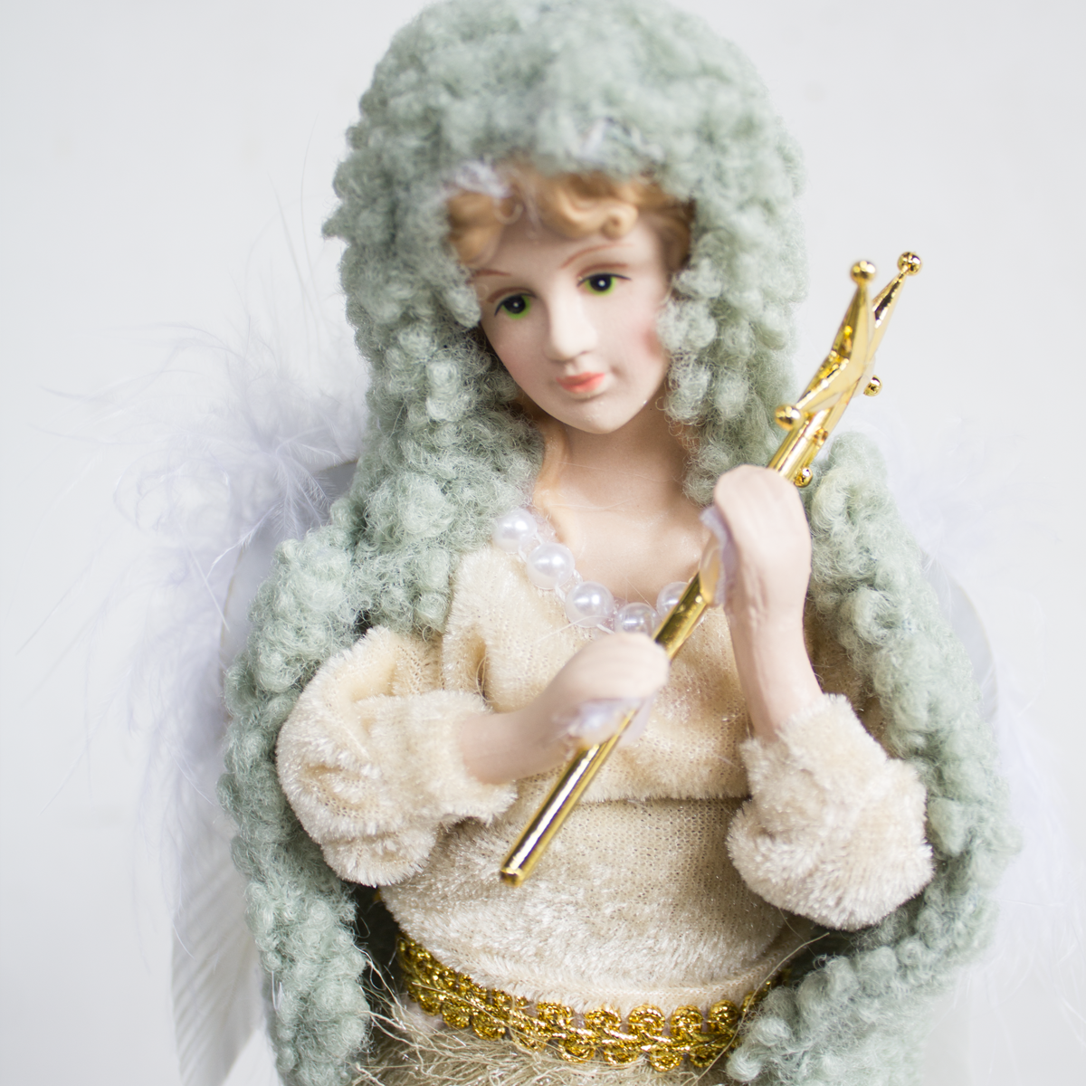 Fur Angel Table Top Decor