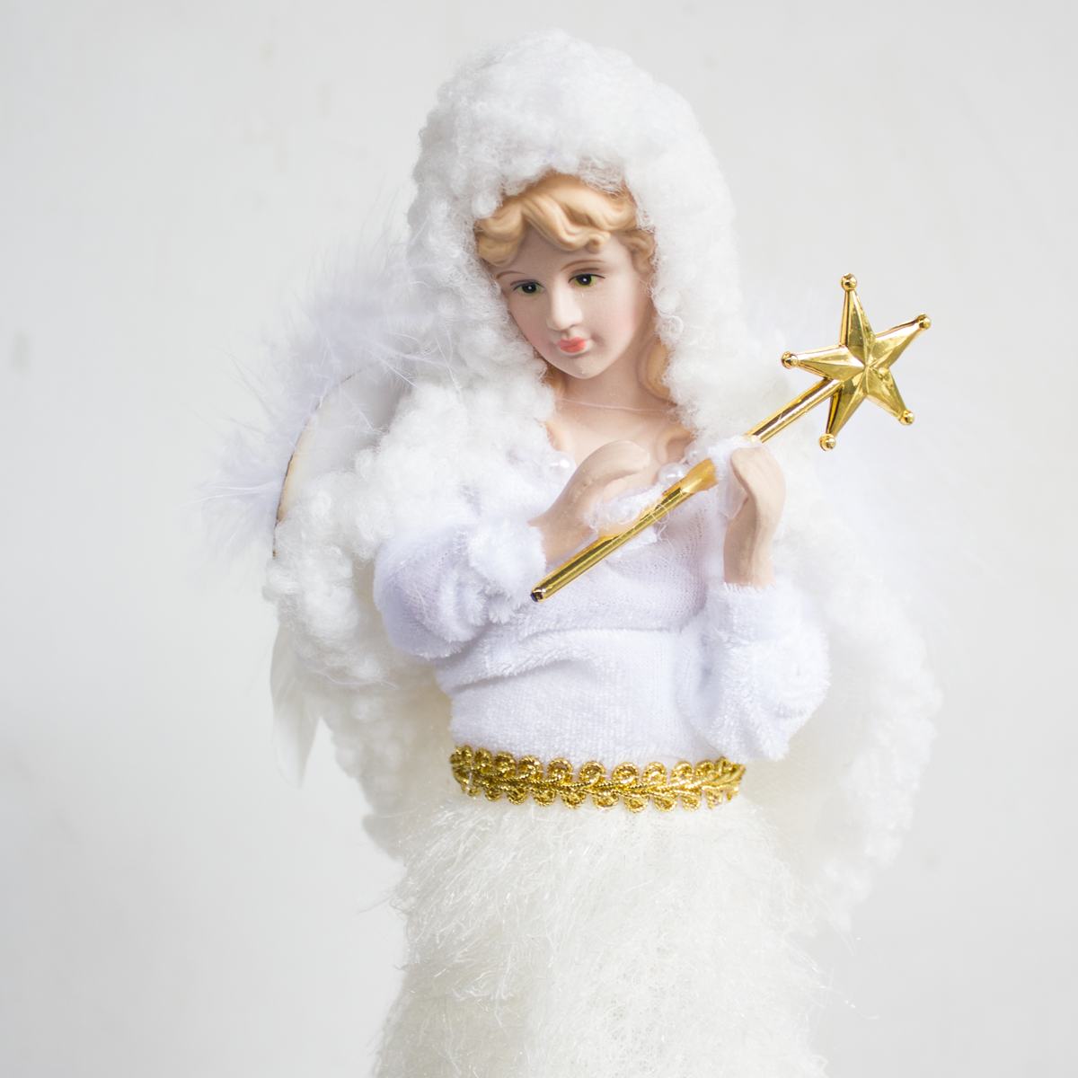 Fur Angel Table Top Decor