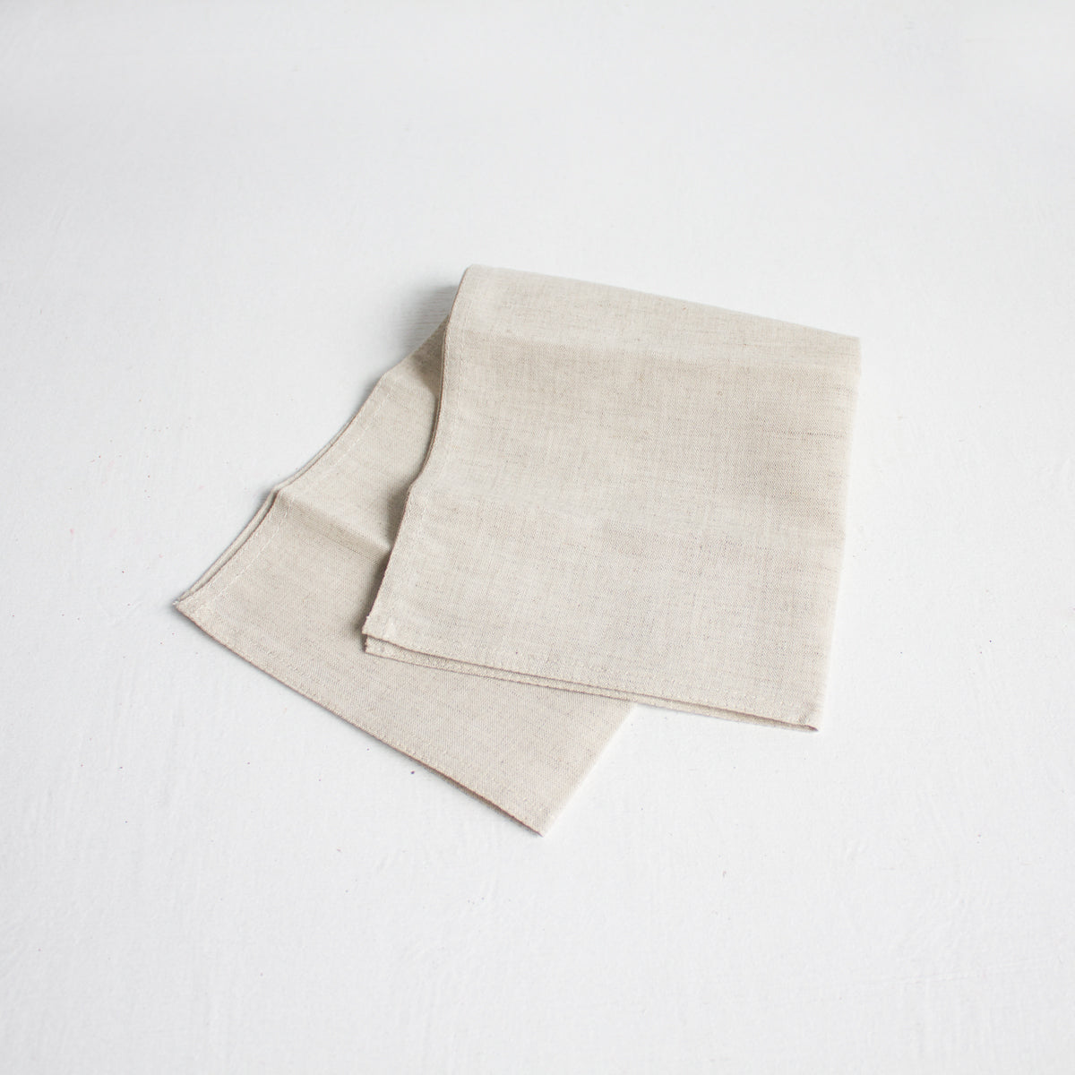Plain Linen Napkin - Ivory