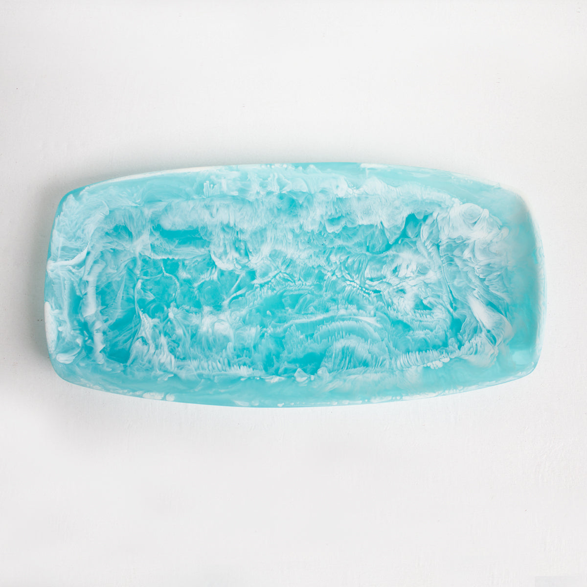 Serving Tray - Turquoise Blue