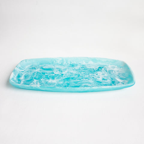 Serving Tray - Turquoise Blue